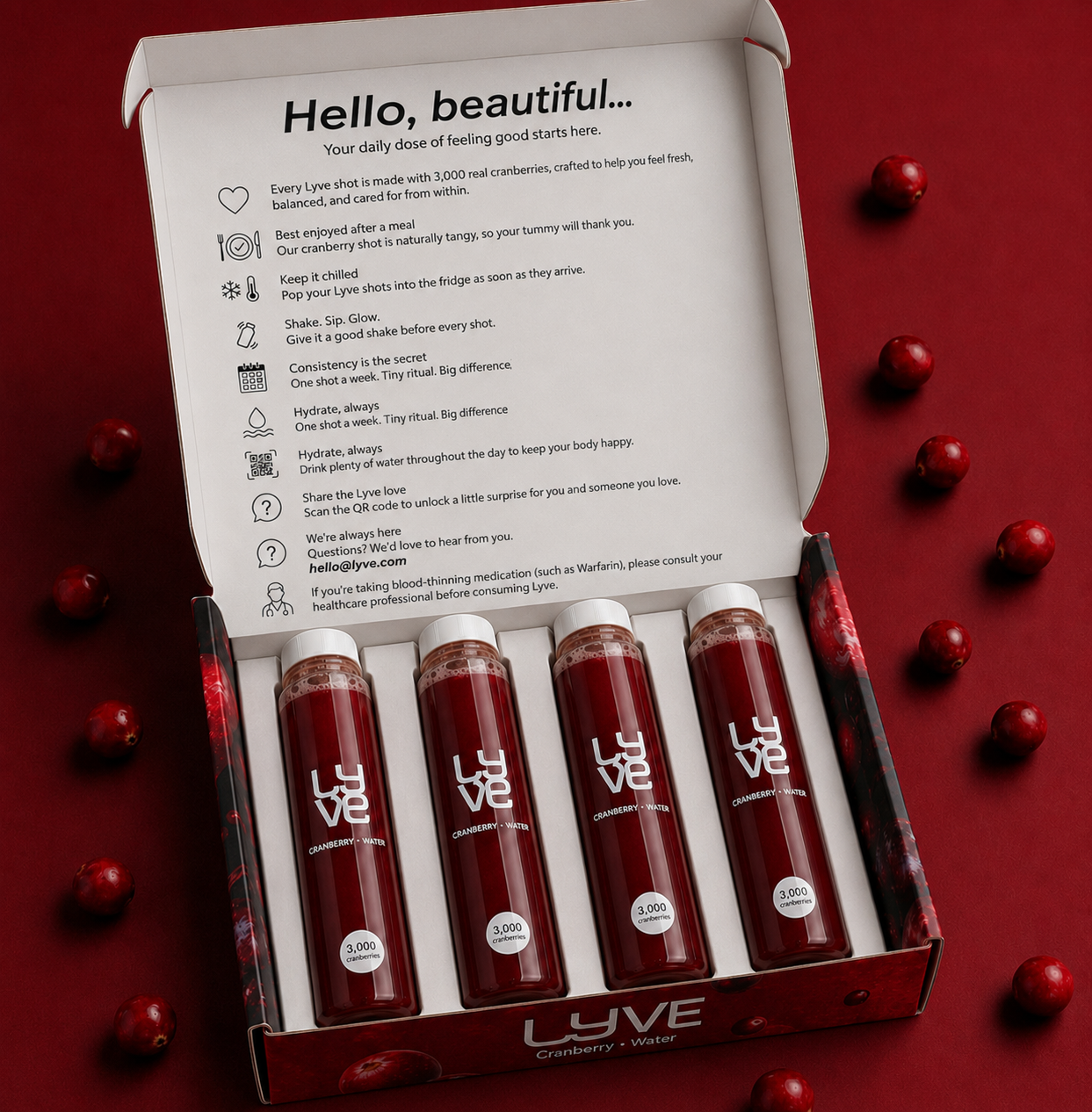 UTI Cranberry Shots